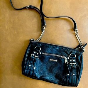 Dana Buchman black purse. Crossbody.